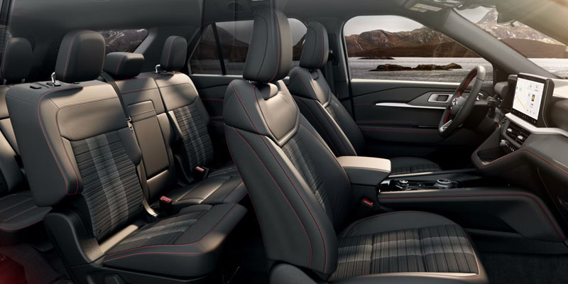 2026 Ford Explorer in interior view