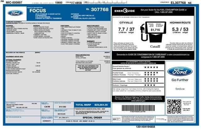 2014 Ford Focus Titanium