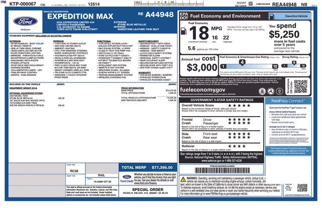 2024 Ford Expedition Max Limited