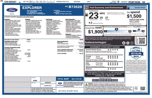 2023 Ford Explorer XLT