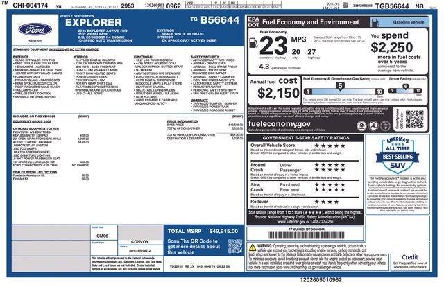 2026 Ford Explorer Active