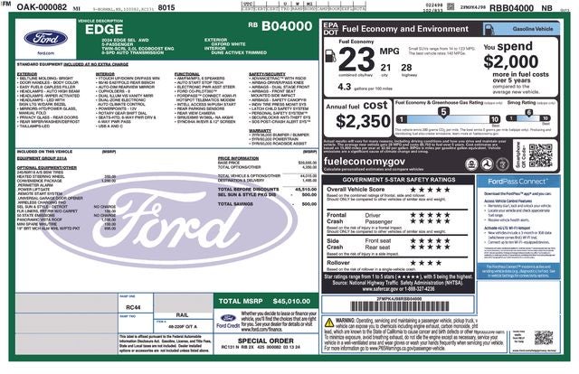 2024 Ford Edge SEL
