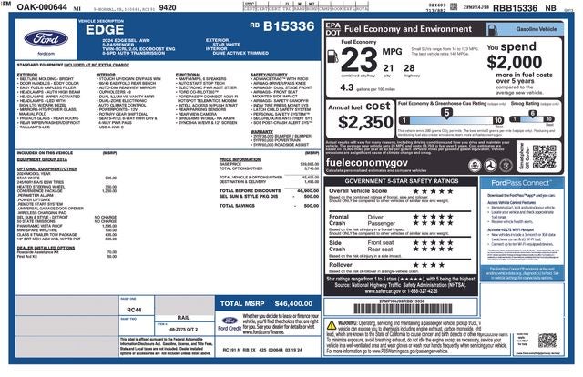 2024 Ford Edge SEL