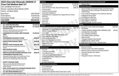 2025 Chevrolet Silverado 2500HD LT