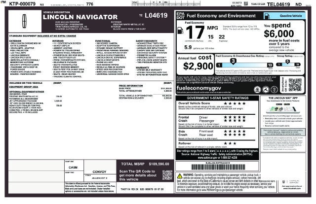 2026 Lincoln Navigator Reserve