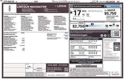 2027 Lincoln Navigator L Reserve