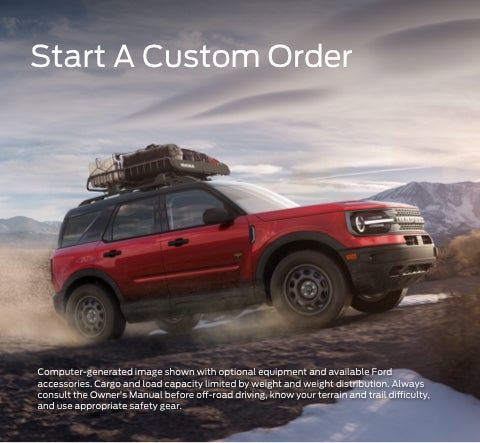 Start a custom order | Midland Ford in Midland MI